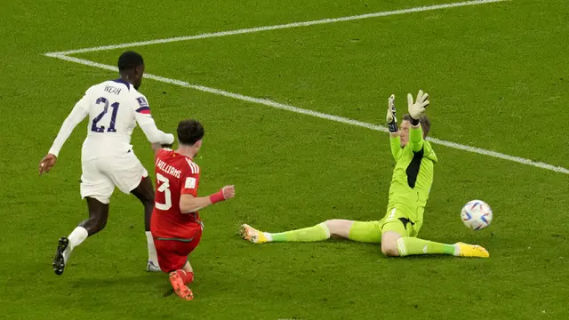 Foto: Gareth Bale Hindarkan Wales dari Kekalahan dalam Laga Debut di Piala Dunia