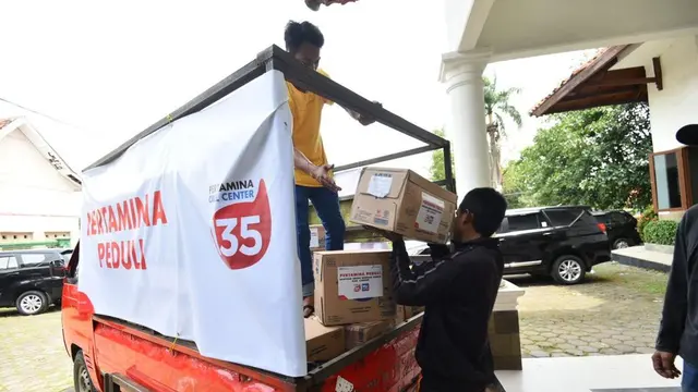 PT Pertamina bergerak cepat menanggapi bencana gempa bumi yang terjadi di wilayah Cianjur, Jawa Barat pada Senin (21/11)