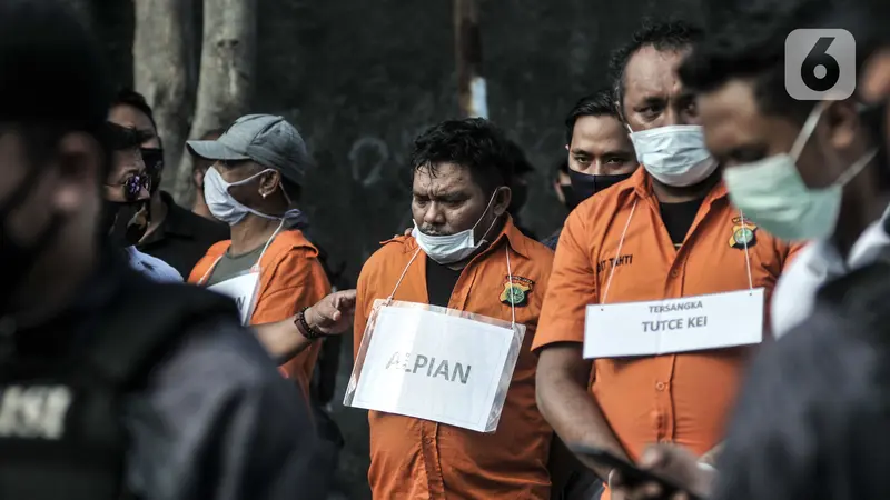 Rekonstruksi Rencana Penyerangan di Markas John Kei