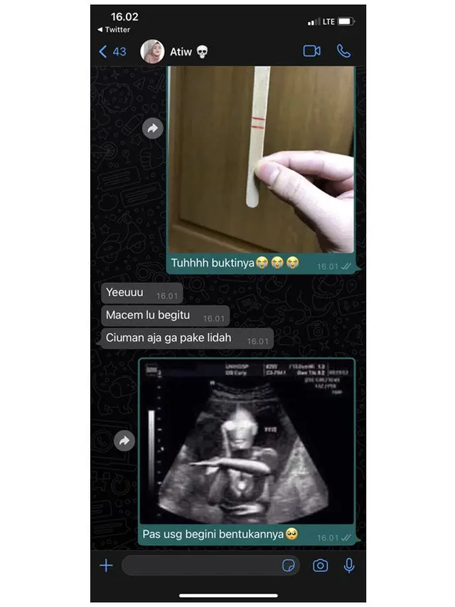 6 Chat WhatsApp Netizen Ngeprank Hamil Ini Bikin Kaget