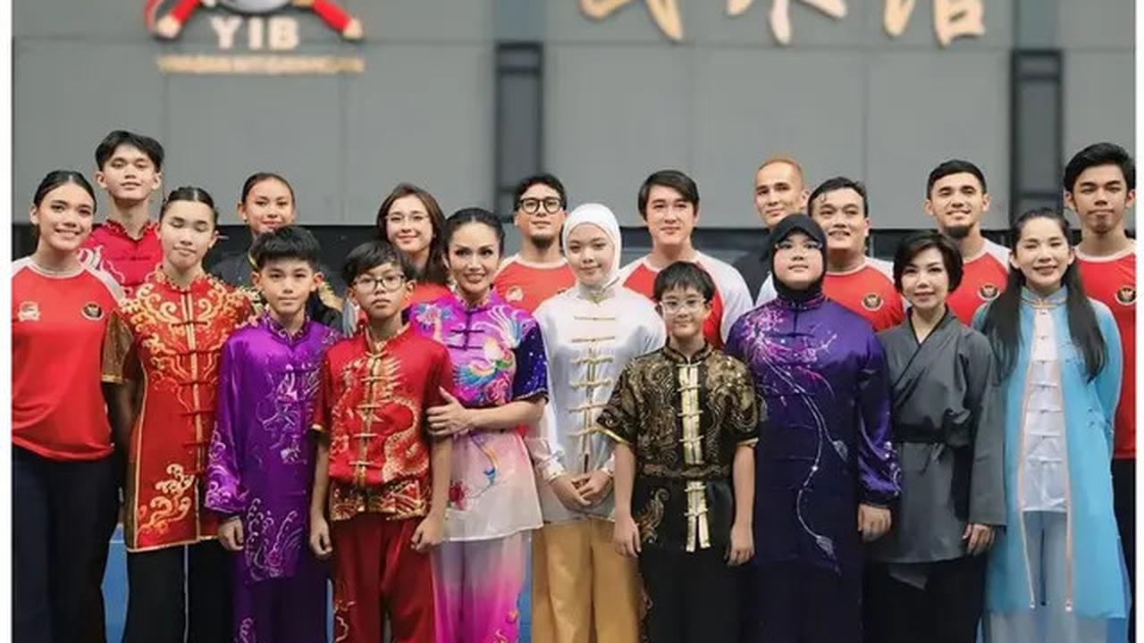 6 Potret Krisdayanti Latihan Intensif Wushu, Siap Wakili Indonesia di Tiongkok