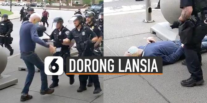 VIDEO: Polisi New York Dorong Lansia hingga Jatuh dan Berdarah