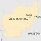 Illustrasi serangan militer di Afghanistan yang menewaskan bos ISIS di sana. (BBC)