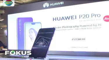 Selain dengan kualitas yang baik, Huwaei P20 Pro dilenkapi dengan triple camera dari Leica.