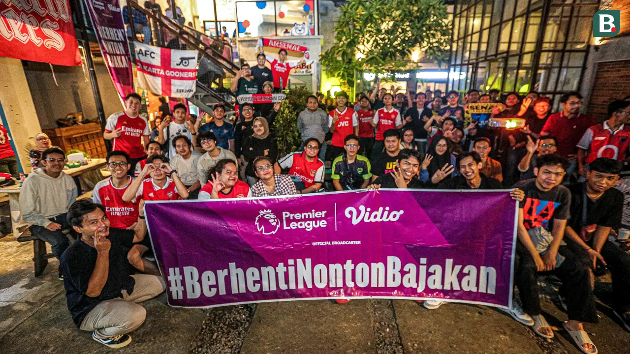 Foto: Kemenangan Arsenal atas Tottenham Jadi Kado Spesial Ultah Ke-21 AIS saat Roaring Night Liga Inggris