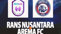Liga 1 - RANS Nusantara Vs Arema FC (Bola.com/Decika Fatmawaty)