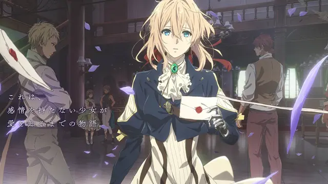Violet Evergarden dari Kyoto Animation.