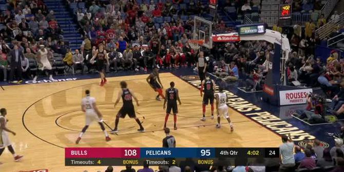 VIDEO : GAME RECAP NBA 2017-2018, Pelicans 132 vs Bulls 128