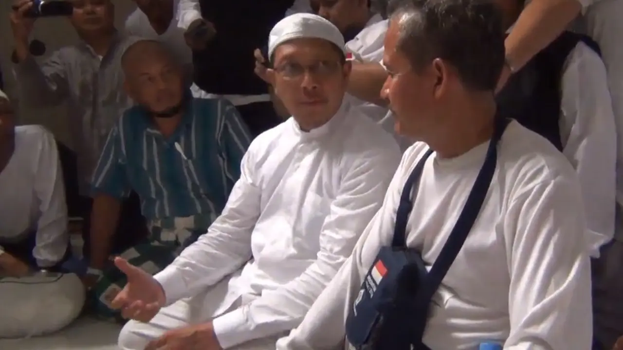 20150926-Menag Lukman Hakim-Keliling Tenda jemaah Haji-Mina-Arab Saudi