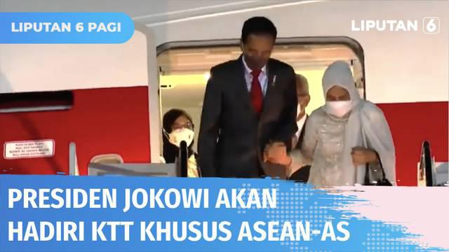 Presiden Joko Widodo beserta rombongan tiba di Pangkalan Militer Andrews, Washington DC, Amerika Serikat. Selama kunjungan di Amerika Serikat, Presiden akan melakukan serangkaian pertemuan termasuk hadir dalam KTT Khusus ASEAN-AS atau ASEAN US Specia...
