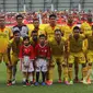 Sriwijaya FC (SFC) memetik kemenangan tipis 1-0 atas Perseru Serui dalam laga lanjutan Torabika Soccer Championship  presented by IM3 Ooredoo pekan ke-12. (PT GTS)