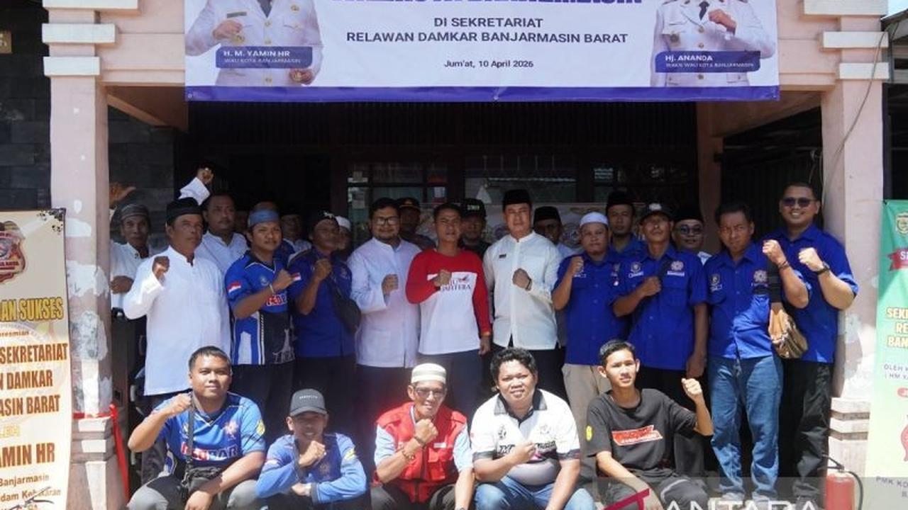 Wali Kota Resmikan Sekretariat Redbar, Perkuat Penguatan Pemadam Kebakaran Berbasis Masyarakat Banjarmasin