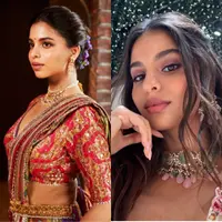 Suhana Khan di Pernikahan Anant Ambani dan Radhika Merchant. [@suhanakhan2]