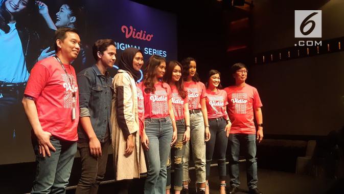 Peluncuran Vidio Original Series berjudul Girls in the City di Jakarta. Liputan6.com/Agustin Setyo W