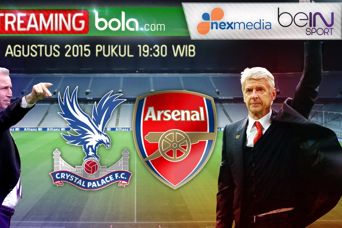 Live streaming Premier League: Crystal Palace vs Arsenal