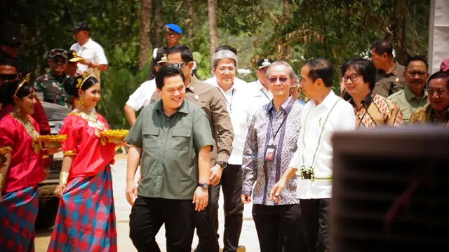 Presiden Jokowi Pimpin Ground Breaking Proyek Pakuwon Nusantara di IKN