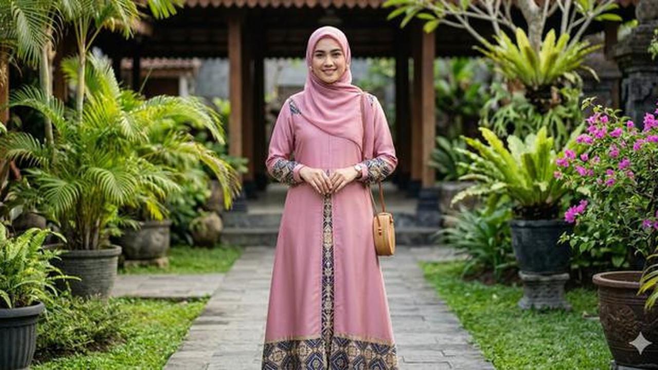 7 Model Gamis Katun Jepang Kombinasi Terbaru, Desain Stylish dan Nyaman