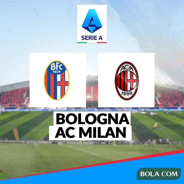 Liga Italia - Bologna Vs AC Milan