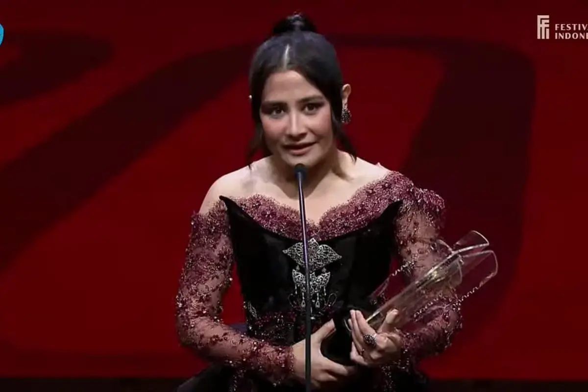 Prilly Latuconsina raih Piala Citra kategori Pemeran Pendukung Wanita Terbaik FFI 2023