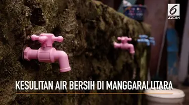 Warga Manggarai Utara masih menggunakan air kali untuk mencuci dan kebutuhan sehari-hari. Mereka pun harus membeli air bersih untuk dikonsumsi.