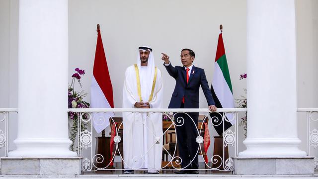 Jokowi Gelar Pertemuan Bilateral dengan Putra Mahkota Abu Dhabi