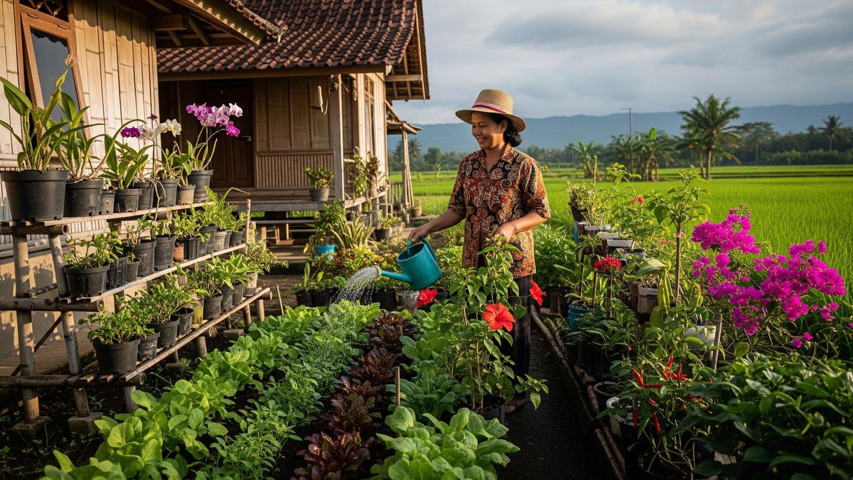 Tips Menanam Sayur Organik di Rumah Tanpa Pupuk Kimia dari Pengurus KWT di Yogya