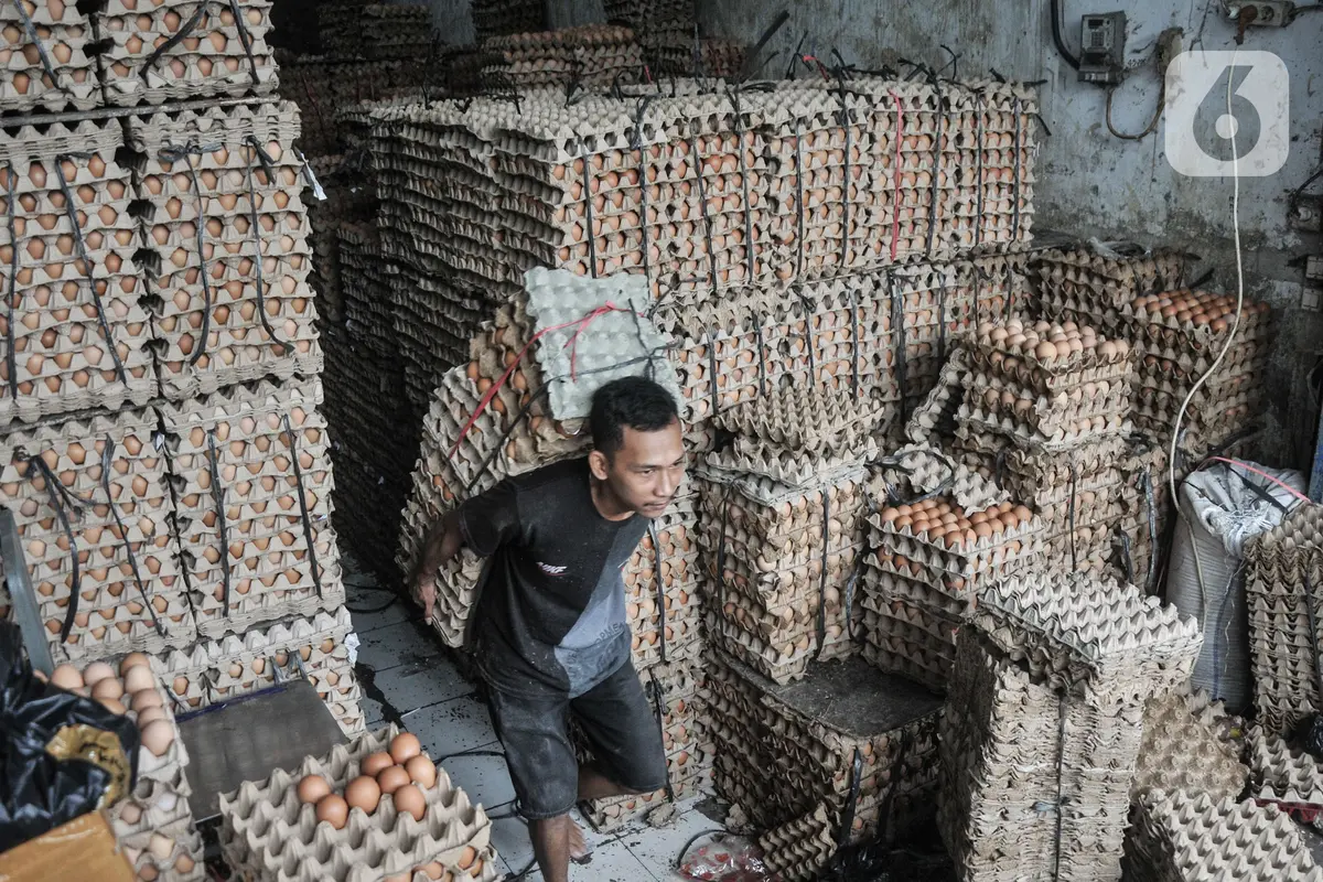 Jelang Ramadan Harga Telur Ayam Merangkak Naik