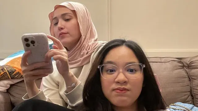 Potret Akrab Shakiena Azalea dan Adelia Istri Pasha Ungu