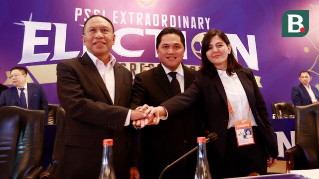 Erick Thohir Terpilih sebagai Ketua Umum PSSI dalam KLB PSSI 2023