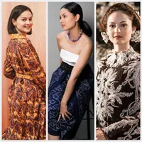 Sebagai perempuan Indonesia, Clara Bernadeth kerap mengenakan kebaya dan beberapa kain nusantara dalam beberapa penampilannya. Intip gaya Clara Bernadeth mengenakan kebaya dan kain nusantara. (instagram/clarabernadeth)