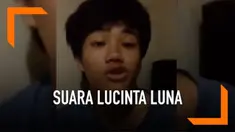 Sosok pria viral di media sosial. Ini berkat aksinya menirukan suara Lucinta Luna. Mulai dari dirinya mulai mengucapkan kalimat sampai berteriak, benar-benar terdengar mirip Lucinta Luna.