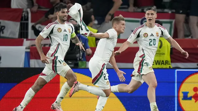 Skotlandia vs Hungaria di Euro 2024