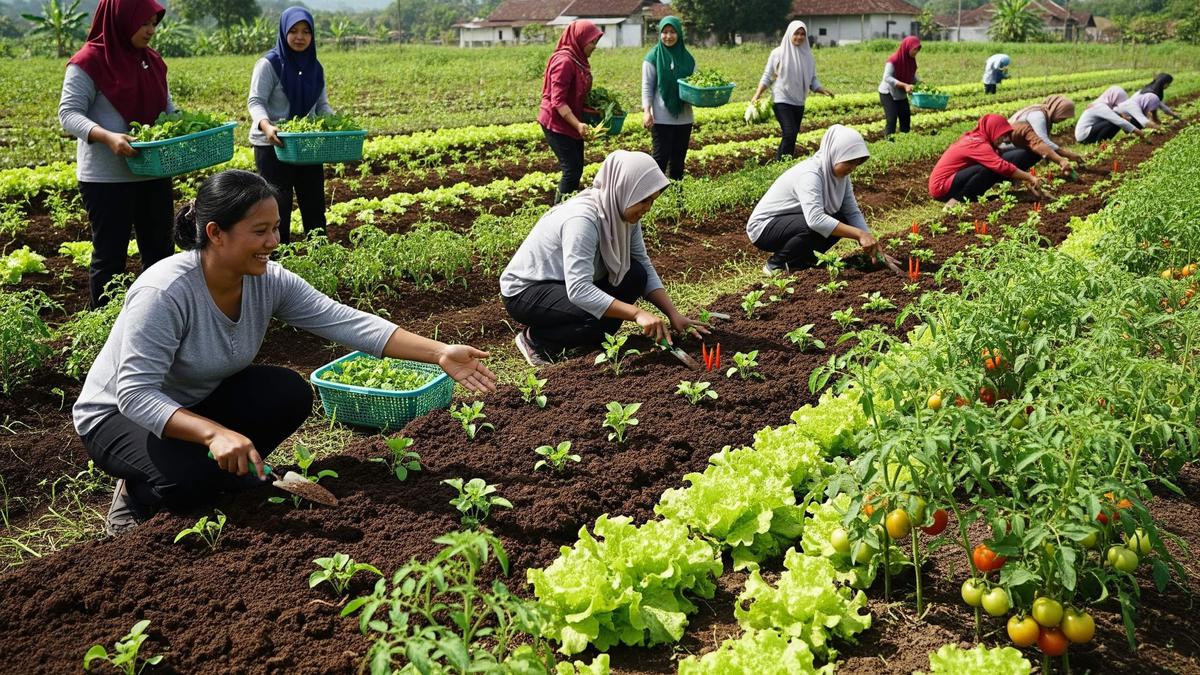 9 Contoh Program Ketahanan Pangan untuk Kelompok Ibu PKK, Ekonomi Keluarga Meningkat
