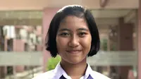 Calon Paskibraka Nasional 2019 dari Provinsi Jawa Timur, Dhea Lukita Andriana. (Foto: Liputan6.com/Ratu Annisaa Suryasumirat)