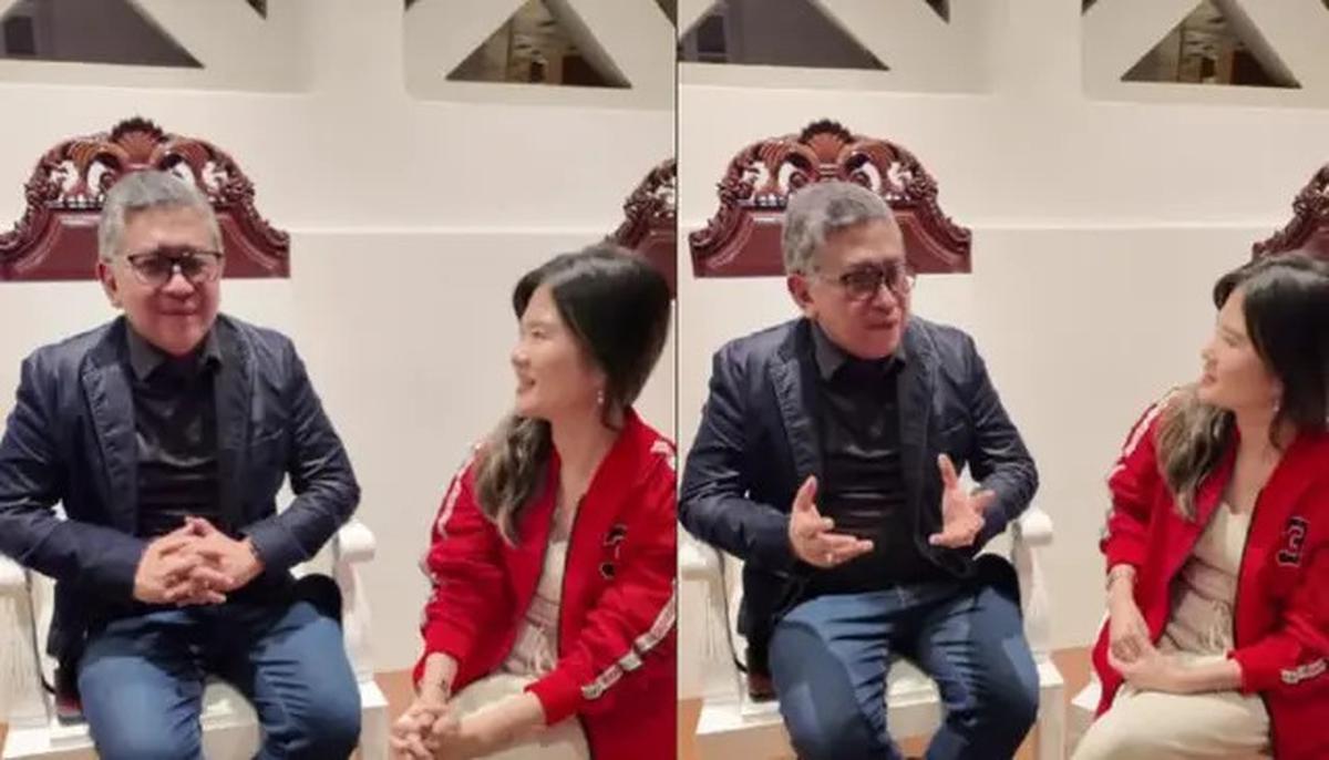 Felicia Tissue Mantan Kaesang Mendadak Foto Bareng Hasto Sekjen PDIP, Ada Apa?