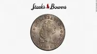 Koin dari tahun 1794 yang dilelang dengan harga US$ 3 juta sampai US$ 5 juta (CNN Money)