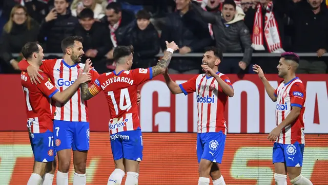 Foto: Libas Atletico Madrid Lewat Drama 7 Gol, Girona Samai Poin Real Madrid di Puncak Klasemen Liga Spanyol 2023/2024