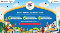 Link Pendaftaran Mudik Pertamina 2026: Dibuka Gratis Hari Ini, Cek Rutenya