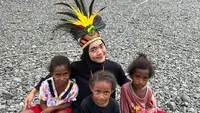 Mahasiswi Program Studi Ilmu Hukum Universitas Yapis Papua, Nurushafa Assauqiyah berhasil menjadi salah satu finalis penerima Beasiswa Duta Maritim Indonesia (Istimewa)