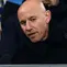 CEO dan co-owner Salford City Nicky Butt (kanan) dan co-owner Paul Scholes bereaksi menjelang pertandingan putaran ketiga Piala FA Inggris antara Manchester City dan Salford City di Stadion Etihad di Manchester, Inggris barat laut, pada 11 Januari 2025. (Darren Staples/AFP)