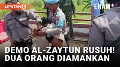 Demo Ponpes Al-Zaytun Rusuh, Dua Orang Diamankan