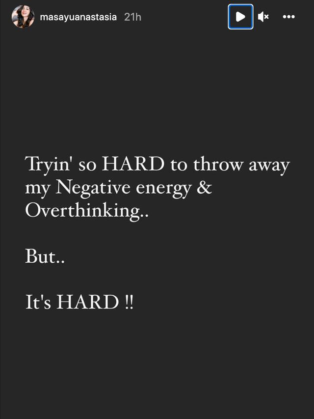 Unggahan Masayu Anastasia. (Foto: Dok. Instagram @masayuanastasia)