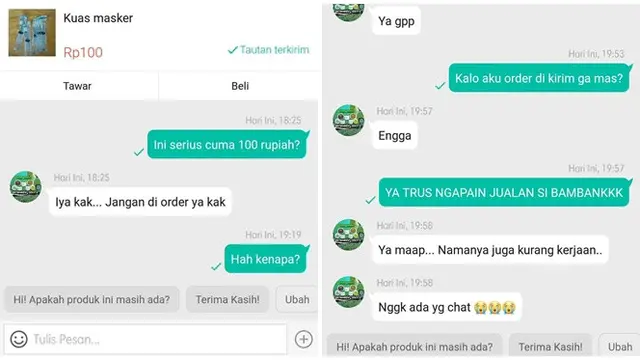 Enggak Niat Jualan Online, Admin Ini Malah Modusin Pembeli