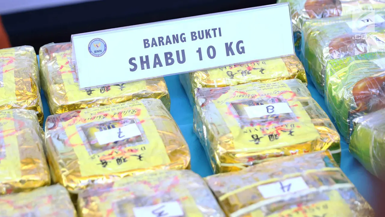 BNN Ungkap Tiga Kasus Penyelundupan Narkotika Internasional