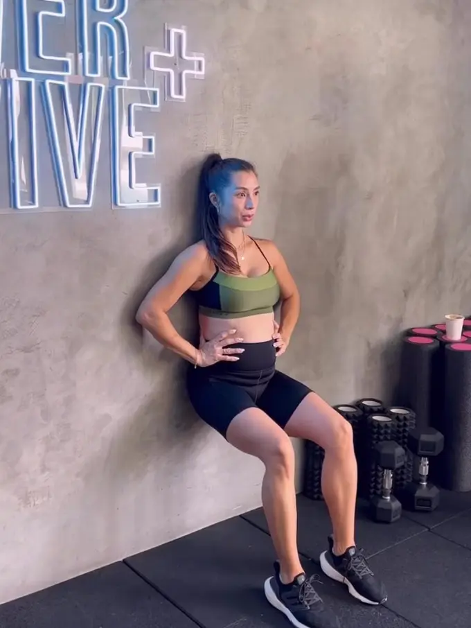 Jennifer Bachdim aktif workout di usia kehamilan 8 bulan