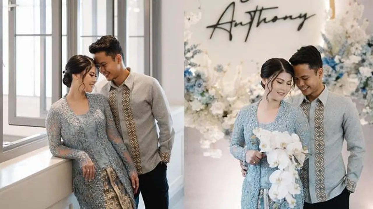 7 Momen Pertunangan Anthony Ginting dan Mitzi Abigail yang Tampil Menawan