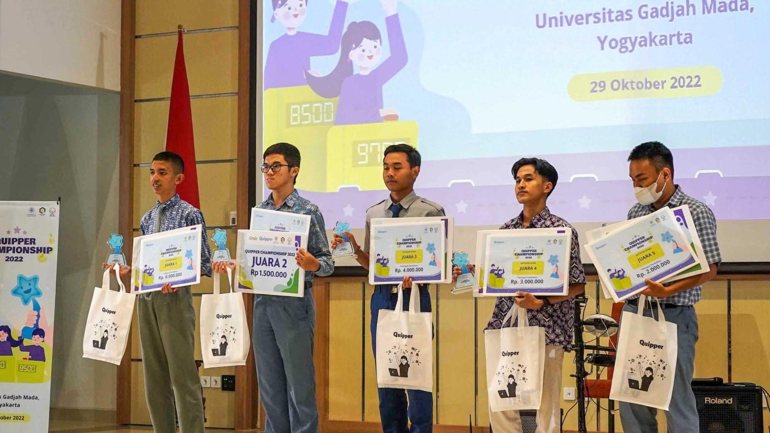 Quipper Gelar Cerdas Cermat Diikuti 11.320 Siswa SMA, Ini Pemenangnya