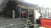 Kebakaran di Gedung Ditjen Pajak, Jakarta (Liputan6.com/ Ahmad Romadoni)