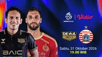 BRI Super League 2026/27 - Dewa United vs Persija: Ujian Bangkit dan Menjaga Konsistensi di Vidio