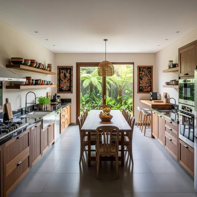 9 Desain Dapur Konsep Terbuka untuk Dua Keluarga, Solusi Harmonisasi Ruang